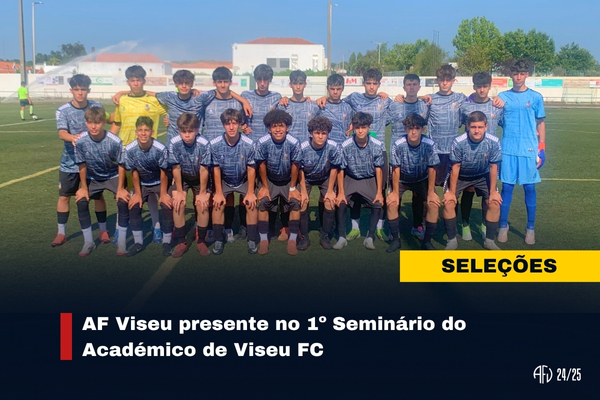 Seleção Sub-14 da AF Viseu participou em Torneio de Preparação em Tábua